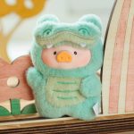 TOYZEROPLUS LuLu the Piggy Animal Party Puppet Show PVC Face Plush - Crocodile